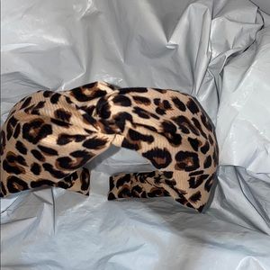 Cheetah print head band